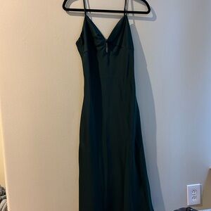 Elegant Green Women's Dress